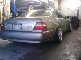 2000 Infiniti Q45 with 19x10 Locksmice Duke wheels