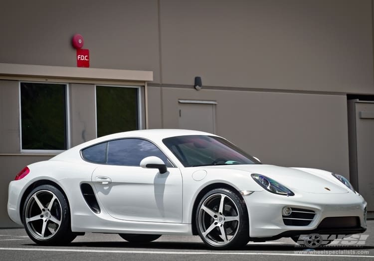 2014 Porsche Cayman with CEC 884 wheels
