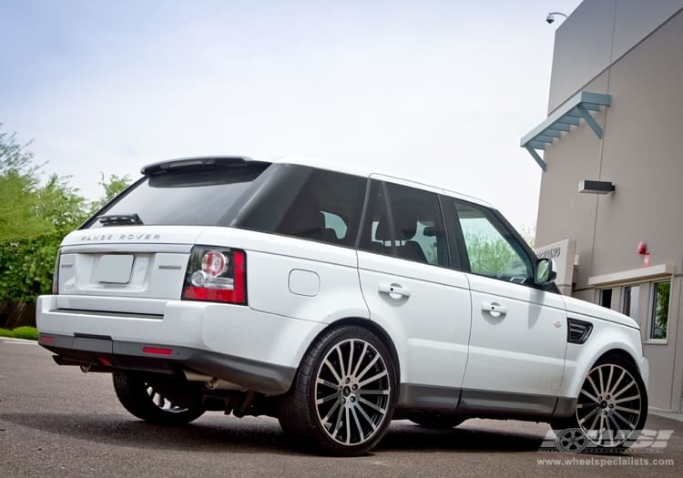 2012 Land Rover Range Rover Sport with Redbourne Dominus wheels