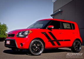 2013 Kia Soul with TSW Carthage wheels