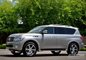 2013 Infiniti QX56 with Giovanna Dalar-6V wheels