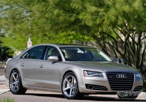 2013 Audi A8 with Koko Kuture Sardinia-5 wheels