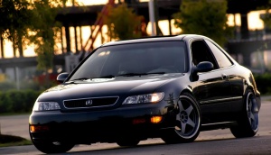 1999 Acura CL with 18x8.5 Sportmax 962 wheels