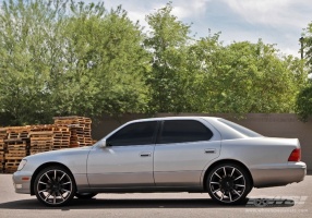 2002 Lexus LS 430 with Gianelle Cuba-10 wheels