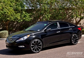 2013 Hyundai Sonata with Gianelle Cuba-10 wheels