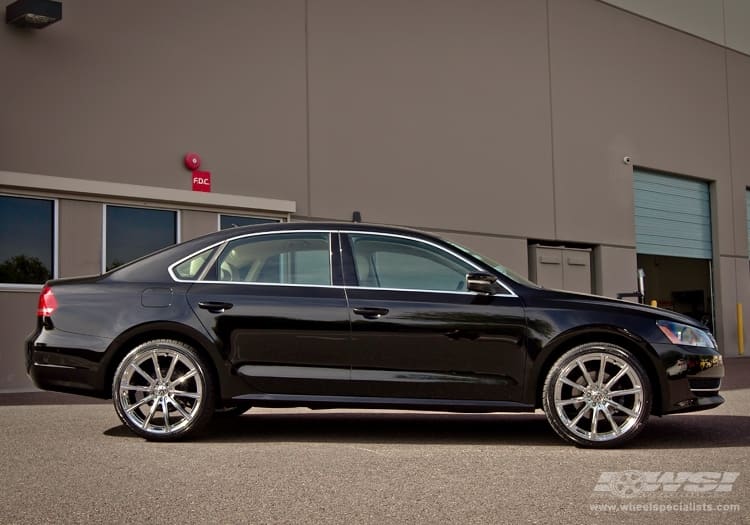 2012 Volkswagen Passat with Gianelle Cuba-10 wheels