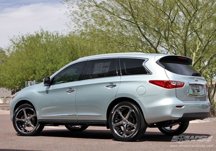 2013 Infiniti JX35 with Giovanna Dalar-5V wheels