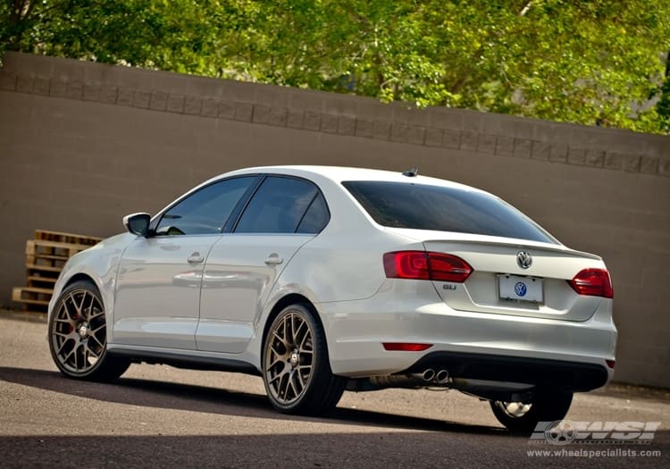 2012 Volkswagen Jetta with TSW Nurburgring wheels