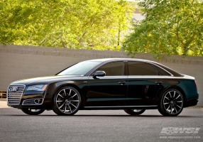 2013 Audi A8 with Gianelle Cuba-10 wheels