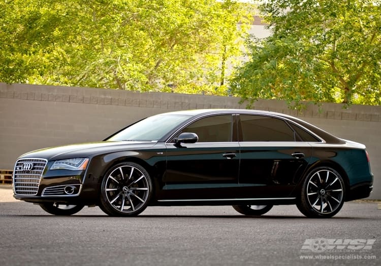 2013 Audi A8 with Gianelle Cuba-10 wheels