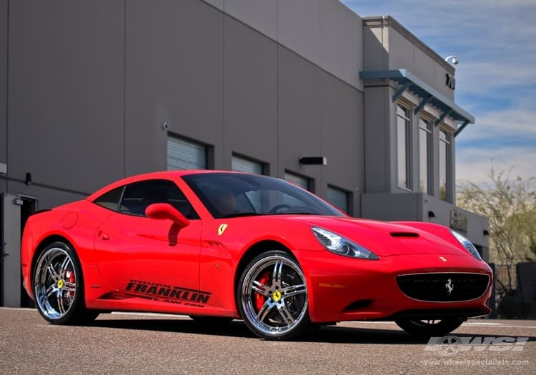 2013 Ferrari California with GFG Messina wheels