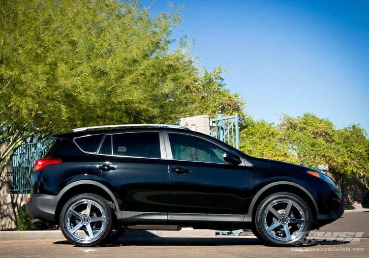2013 Toyota RAV4 with Koko Kuture Sardinia-5 wheels