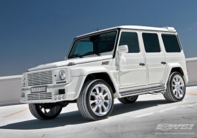 2011 Mercedes-Benz G-Class with Brabus Monoblock E wheels