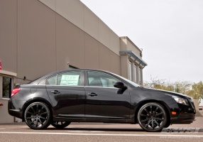 2013 Chevrolet Cruze with TSW Brooklands wheels