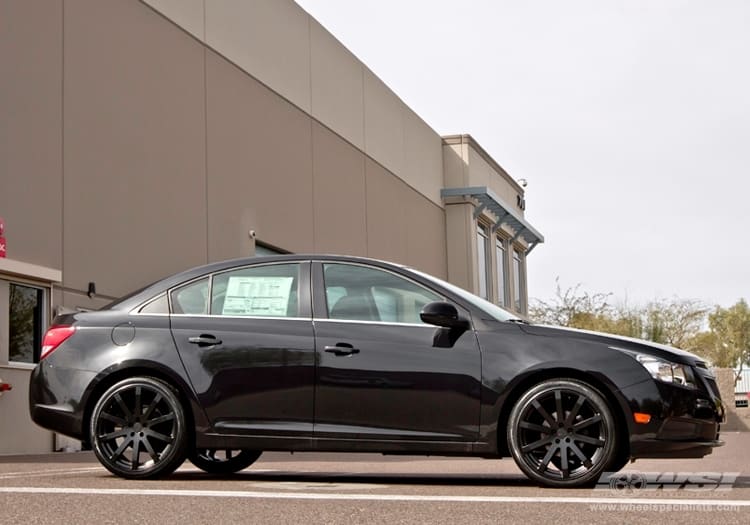 2013 Chevrolet Cruze with TSW Brooklands wheels