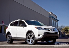 2013 Toyota RAV4 with Koko Kuture Sardinia 5 wheels