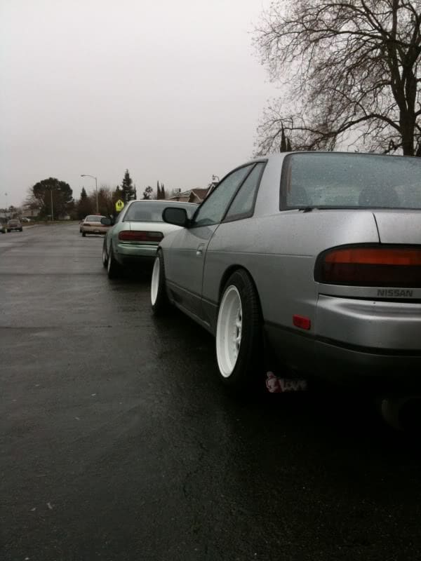 1989 Nissan S13 with 15x8 XXR 002 wheels