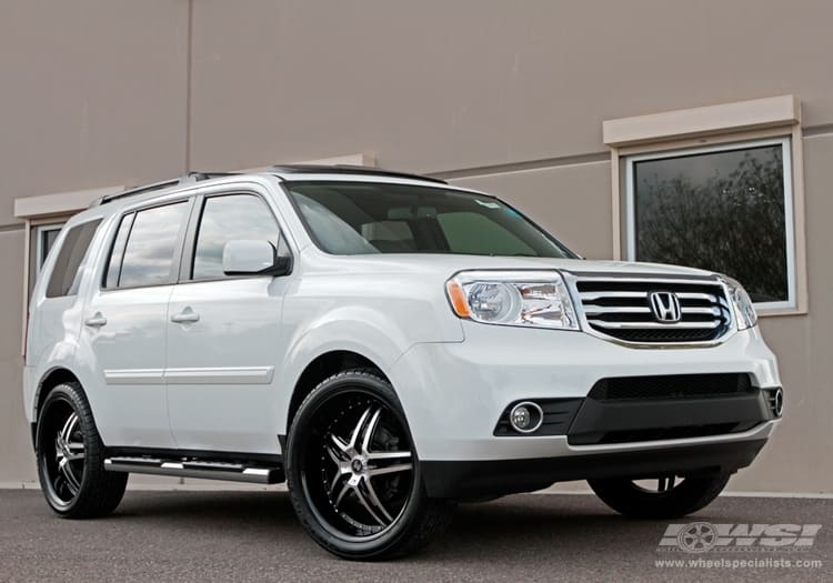 2012 Honda Pilot with 2Crave No.17 wheels