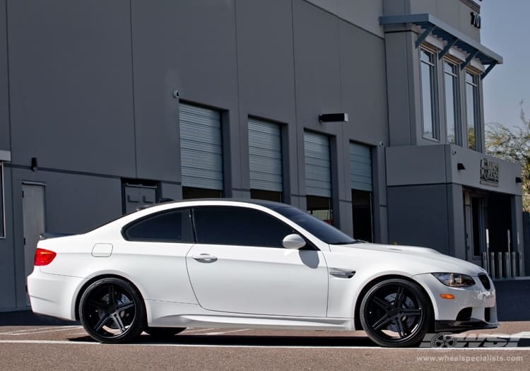 2012 BMW M3 with TSW Mirabeau wheels