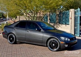 2002 Lexus IS 300 with TSW Silverstone wheels