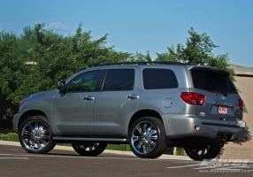 2010 Toyota Sequoia with 2Crave No.07 wheels
