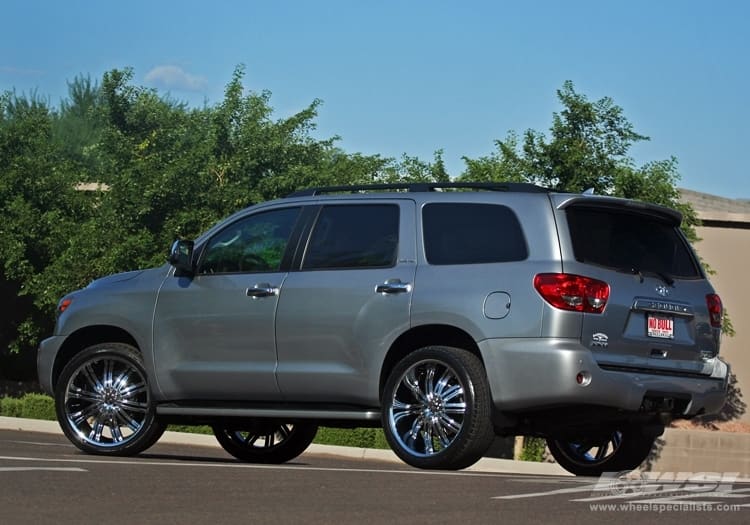 2010 Toyota Sequoia with 2Crave No.07 wheels