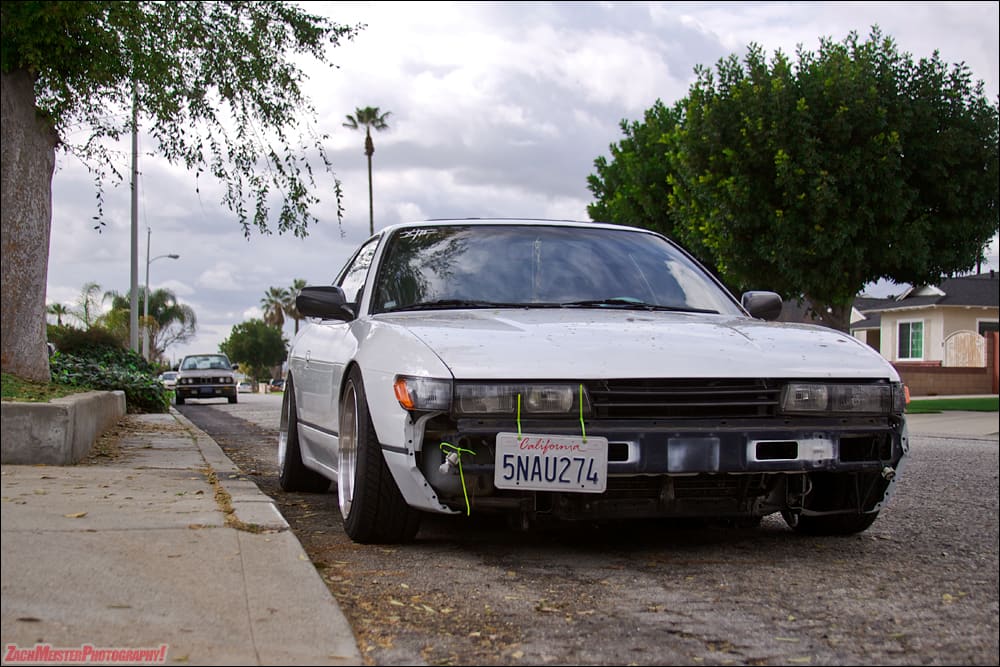 1991 Nissan S13 with 16x8 XXR 002 wheels