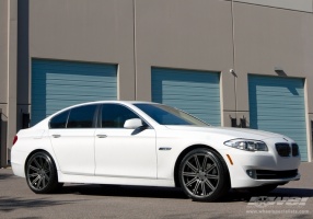 2012 BMW 535 with Vossen CV4 wheels