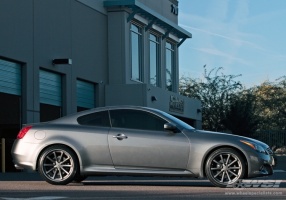 2013 Infiniti G37 with Vossen CV1 wheels