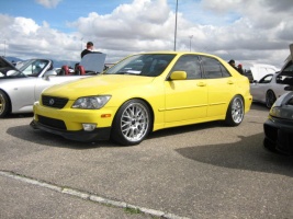 2002 Lexus IS 300 with 18x8 wed kranze er-m wheels