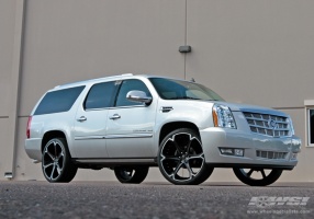 2010 Cadillac Escalade with Giovanna Dalar-6V wheels