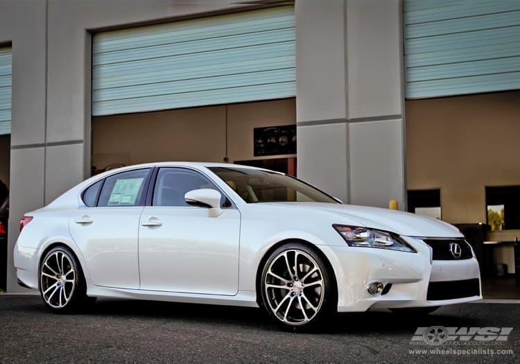 2013 Lexus GS 350 with CEC 882 wheels