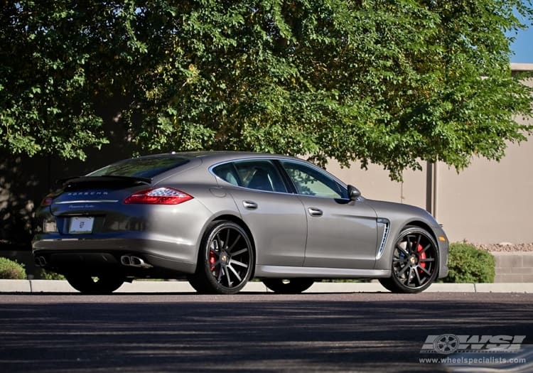 2013 Porsche Panamera with GFG Sunset wheels