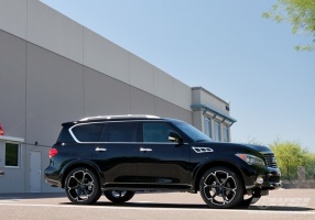 2012 Infiniti QX56 with Giovanna Dalar-6V wheels