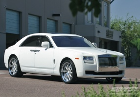 2012 Rolls-Royce Ghost with Savini Forged SV-37S wheels