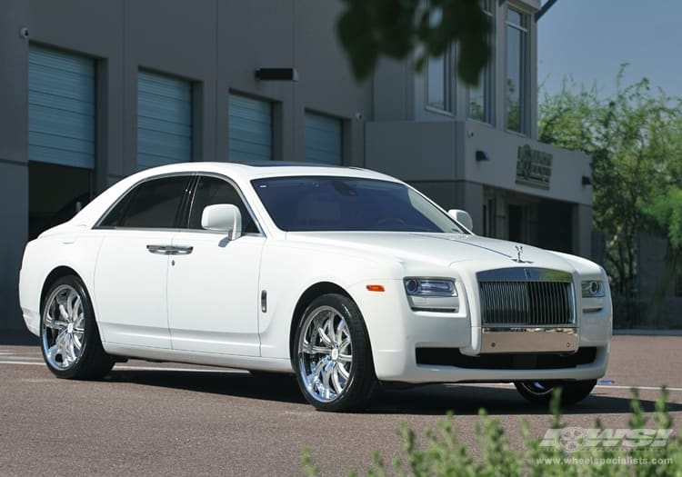 2012 Rolls-Royce Ghost with Savini Forged SV-37S wheels