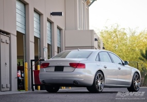 2012 Audi A8 with CEC 883 wheels