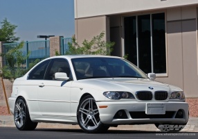 2007 BMW 328 with Giovanna G-Racing Tokyo wheels