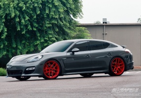 2012 Porsche Panamera with Giovanna Monza wheels
