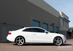 2012 Audi A5 with Vossen CV3 wheels