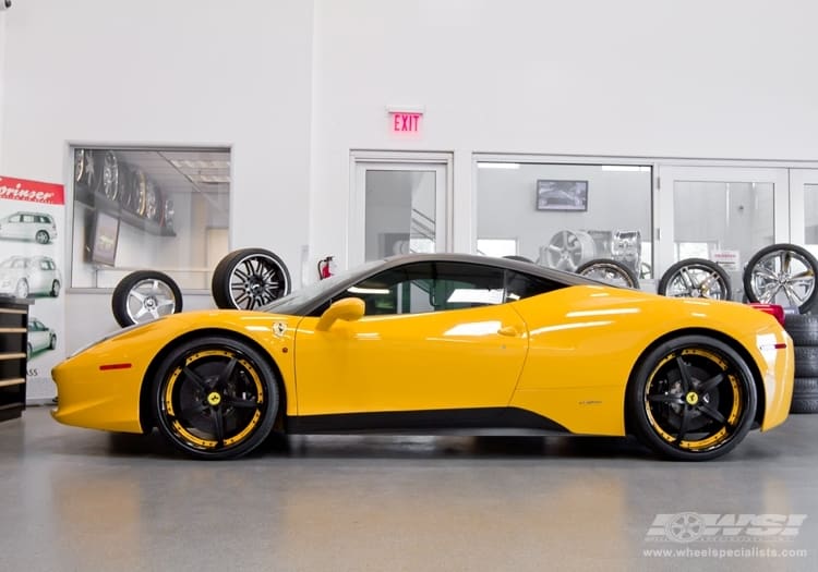 2011 Ferrari 458 Italia with GFG Forged Italia wheels