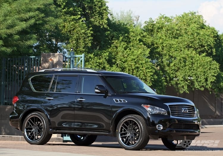 2012 Infiniti QX56 with Giovanna Yerevan wheels