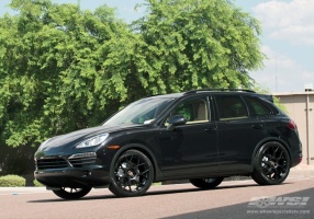 2012 Porsche Cayenne with Koko Kuture Gaza wheels