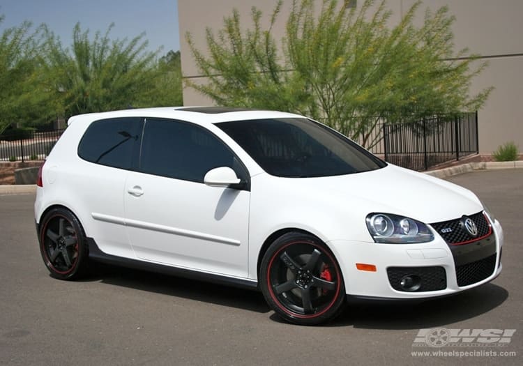 2009 Volkswagen GTI with Axis Super Hiro wheels