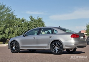 2012 Volkswagen Passat with CEC 882 wheels