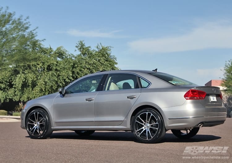 2012 Volkswagen Passat with CEC 882 wheels