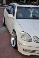 1999 Lexus GS 400 with 18x9 Work Euroline DH wheels