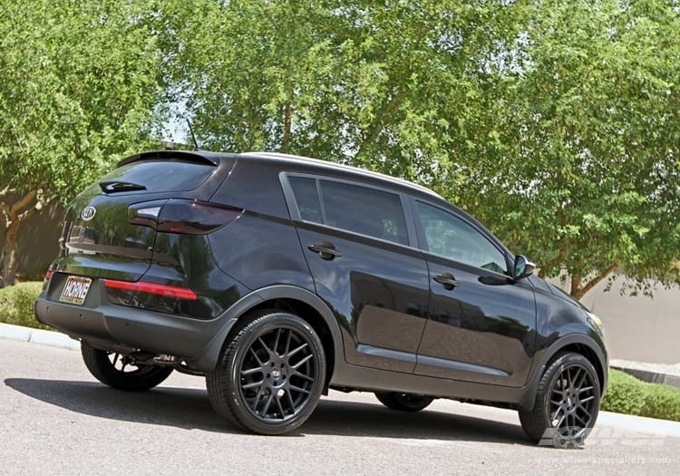 2012 Kia Sportage with Giovanna Yerevan wheels