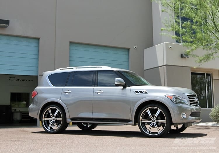 2012 Infiniti QX56 with Gianelle Cozumel wheels