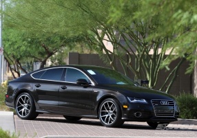 2012 Audi A7 with Giovanna Monza wheels